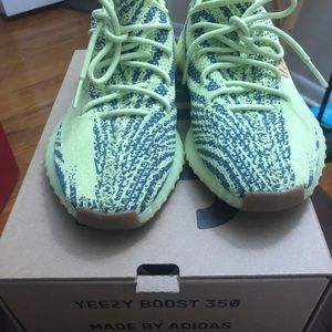 Frozen Yellow Yeezy Size 10